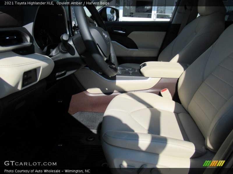Opulent Amber / Harvest Beige 2021 Toyota Highlander XLE