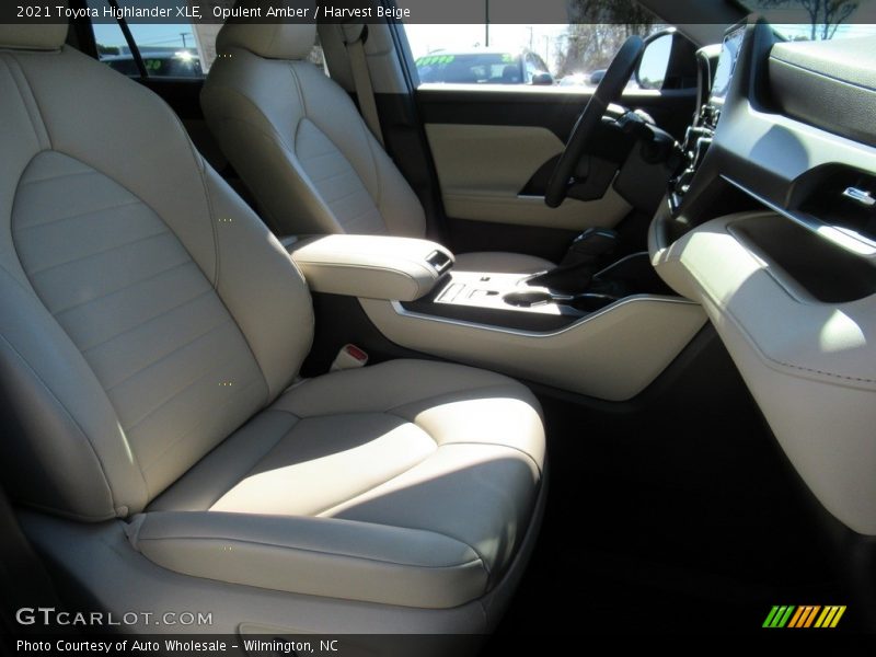 Opulent Amber / Harvest Beige 2021 Toyota Highlander XLE