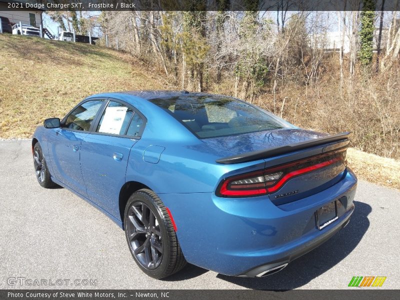 Frostbite / Black 2021 Dodge Charger SXT