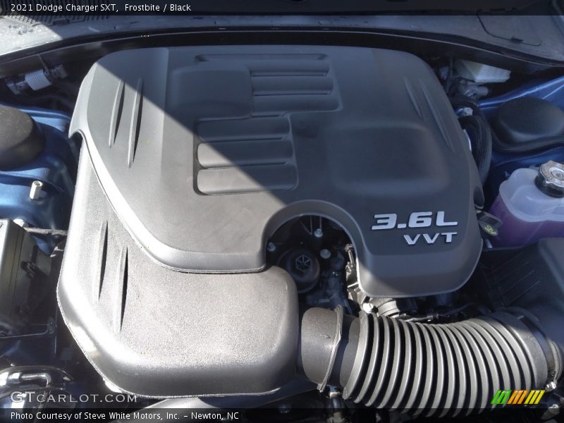 Frostbite / Black 2021 Dodge Charger SXT