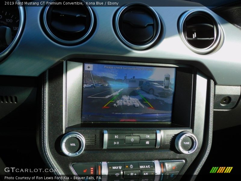 Kona Blue / Ebony 2019 Ford Mustang GT Premium Convertible