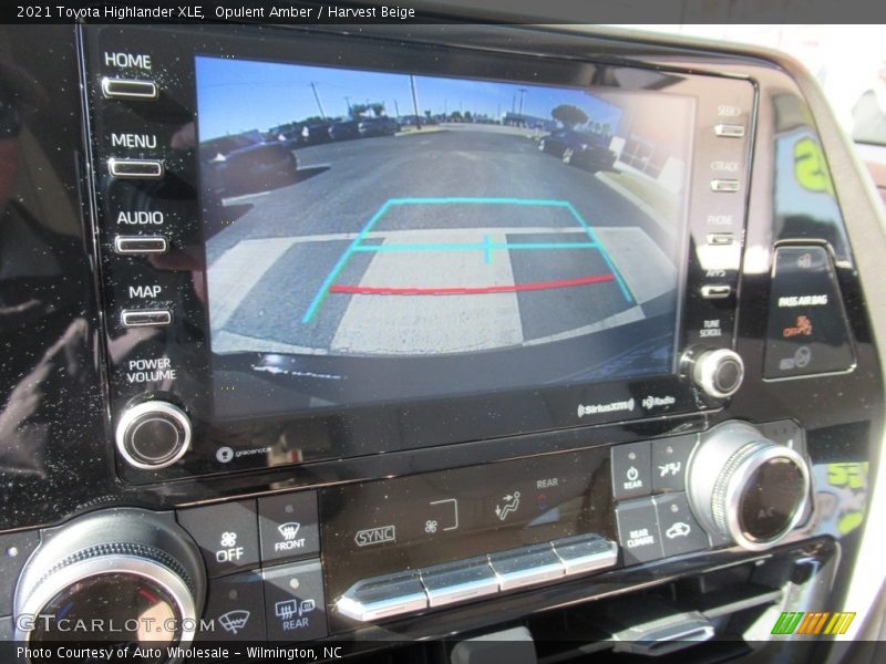 Opulent Amber / Harvest Beige 2021 Toyota Highlander XLE