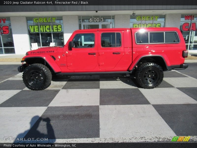 Firecracker Red / Black 2020 Jeep Gladiator Rubicon 4x4
