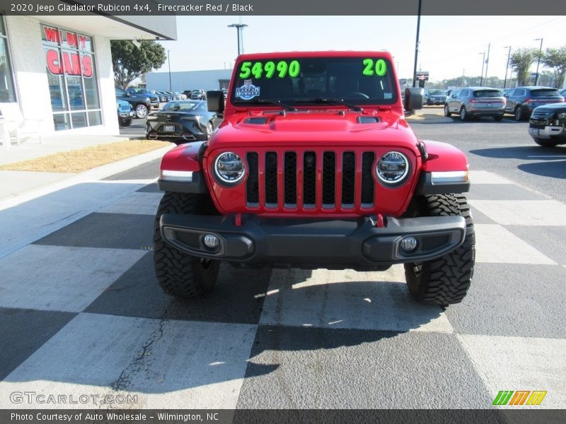 Firecracker Red / Black 2020 Jeep Gladiator Rubicon 4x4