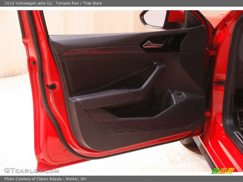 Tornado Red / Titan Black 2019 Volkswagen Jetta GLI
