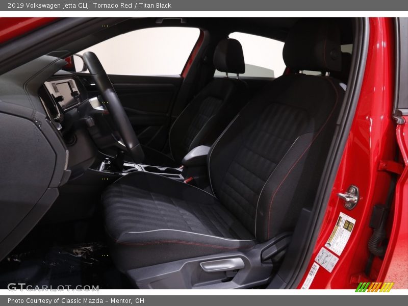 Tornado Red / Titan Black 2019 Volkswagen Jetta GLI