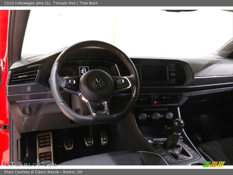 Dashboard of 2019 Jetta GLI