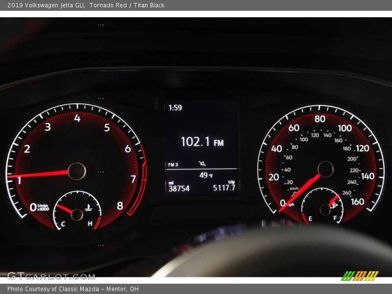  2019 Jetta GLI GLI Gauges