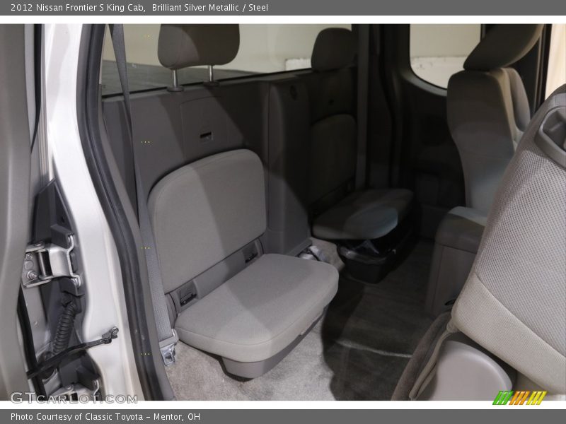 Brilliant Silver Metallic / Steel 2012 Nissan Frontier S King Cab