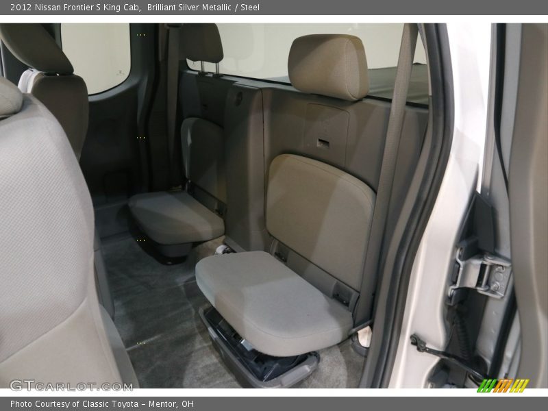 Brilliant Silver Metallic / Steel 2012 Nissan Frontier S King Cab