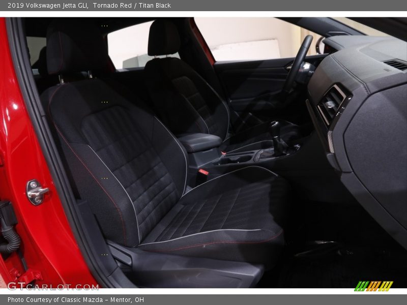 Tornado Red / Titan Black 2019 Volkswagen Jetta GLI