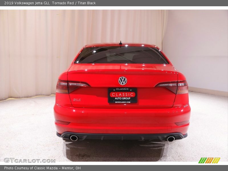 Tornado Red / Titan Black 2019 Volkswagen Jetta GLI