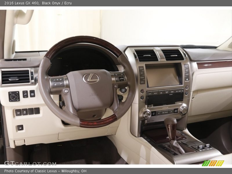 Dashboard of 2016 GX 460