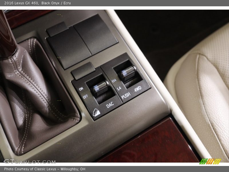 Controls of 2016 GX 460