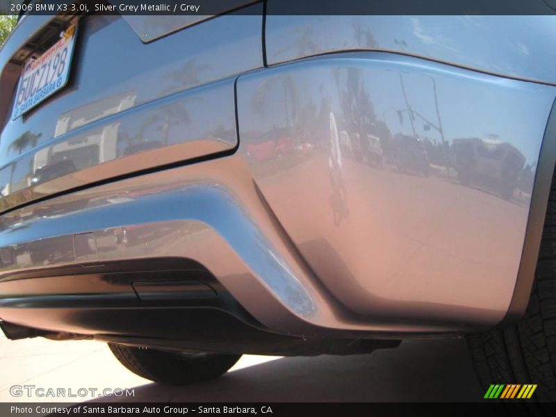 Silver Grey Metallic / Grey 2006 BMW X3 3.0i
