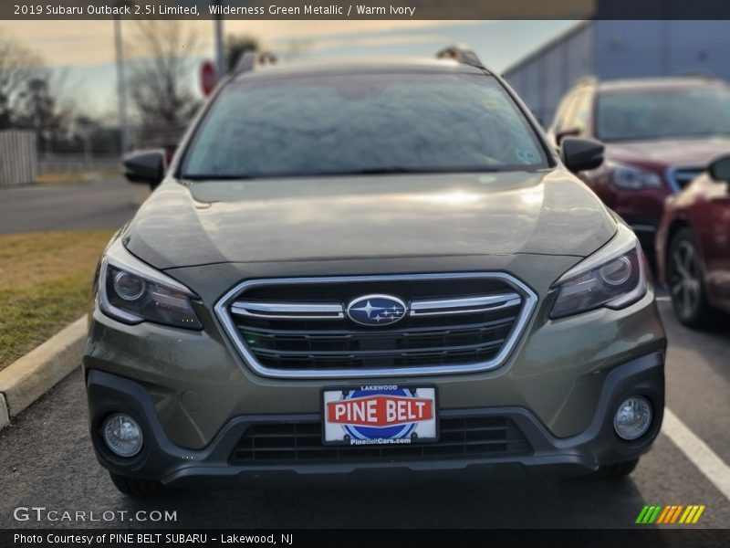 Wilderness Green Metallic / Warm Ivory 2019 Subaru Outback 2.5i Limited