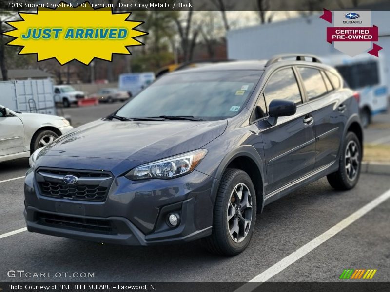 Dark Gray Metallic / Black 2019 Subaru Crosstrek 2.0i Premium