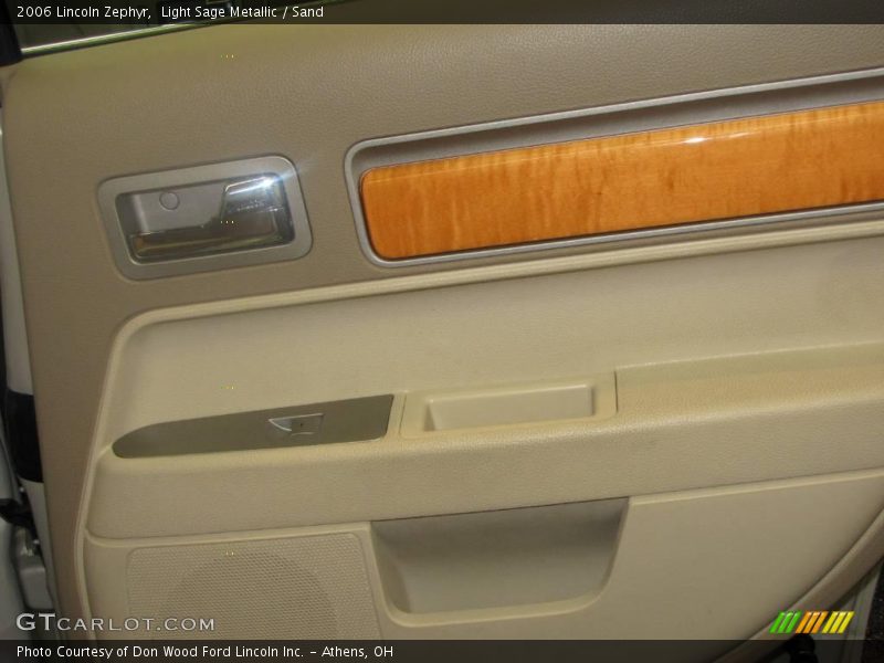 Light Sage Metallic / Sand 2006 Lincoln Zephyr