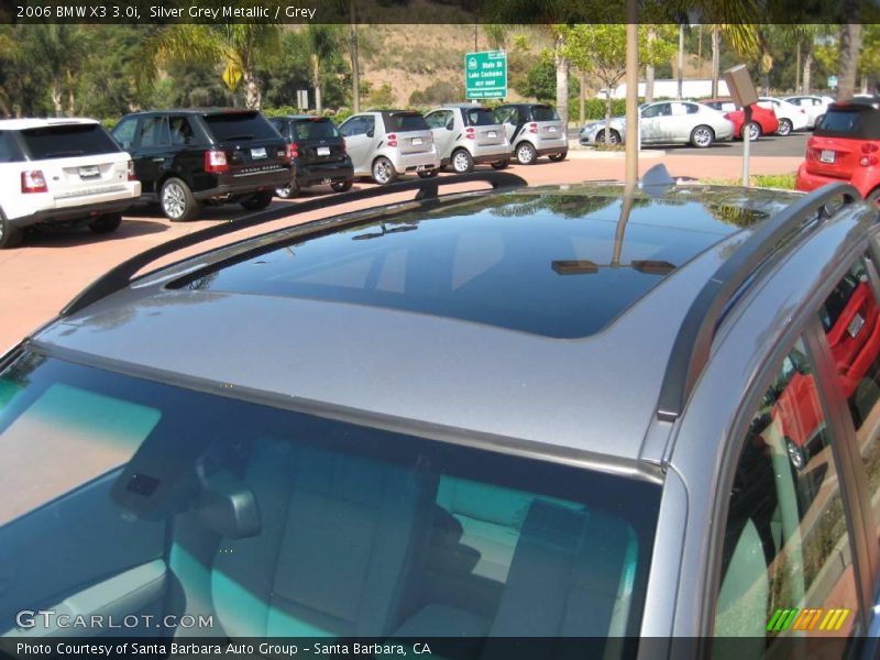 Silver Grey Metallic / Grey 2006 BMW X3 3.0i