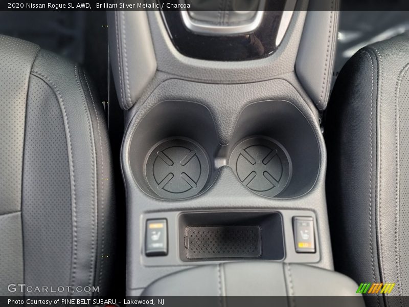 Brilliant Silver Metallic / Charcoal 2020 Nissan Rogue SL AWD