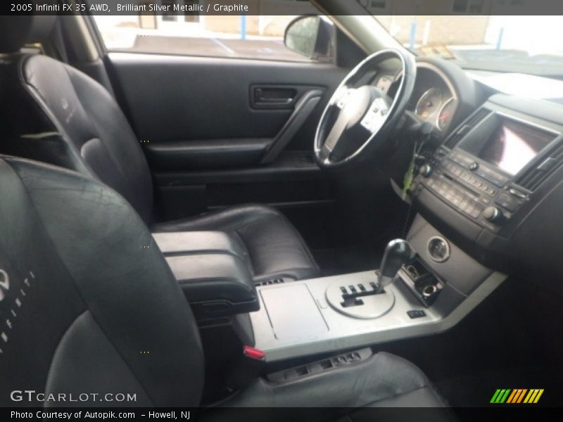 Brilliant Silver Metallic / Graphite 2005 Infiniti FX 35 AWD