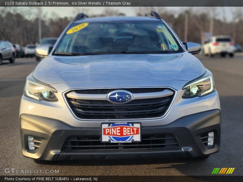 Ice Silver Metallic / Titanium Gray 2020 Subaru Outback 2.5i Premium
