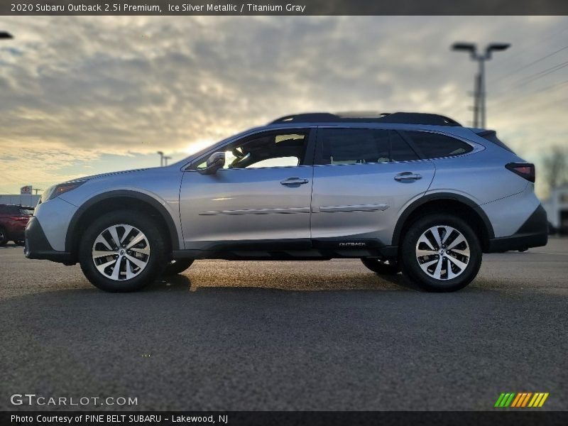 Ice Silver Metallic / Titanium Gray 2020 Subaru Outback 2.5i Premium