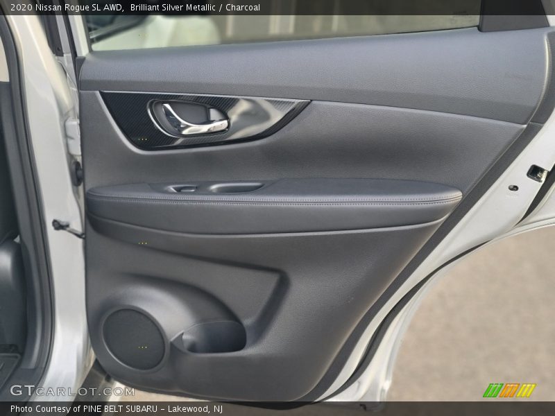 Brilliant Silver Metallic / Charcoal 2020 Nissan Rogue SL AWD
