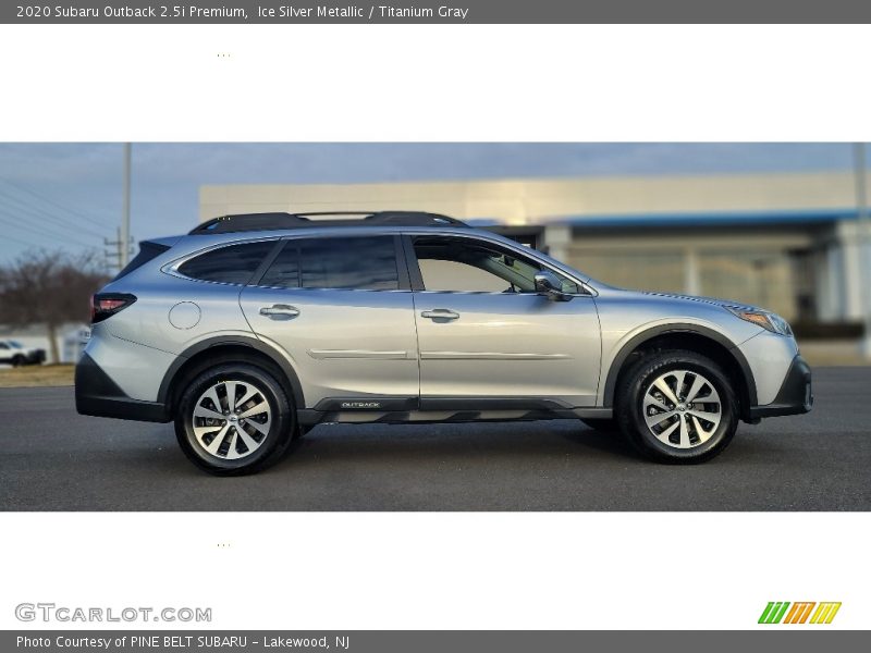 Ice Silver Metallic / Titanium Gray 2020 Subaru Outback 2.5i Premium