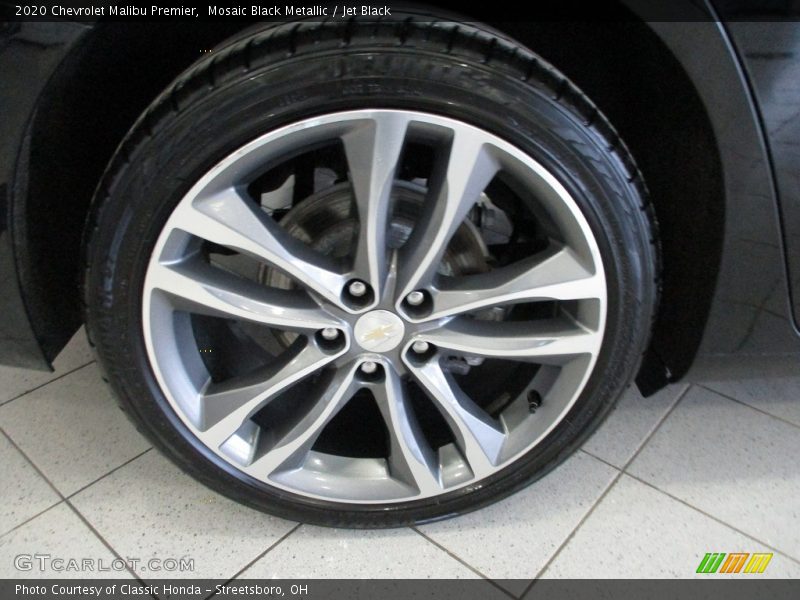 Mosaic Black Metallic / Jet Black 2020 Chevrolet Malibu Premier