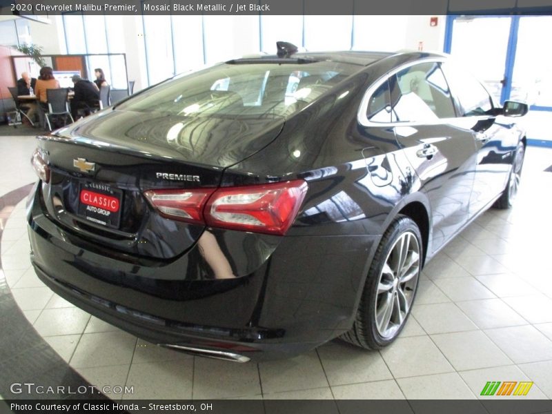 Mosaic Black Metallic / Jet Black 2020 Chevrolet Malibu Premier