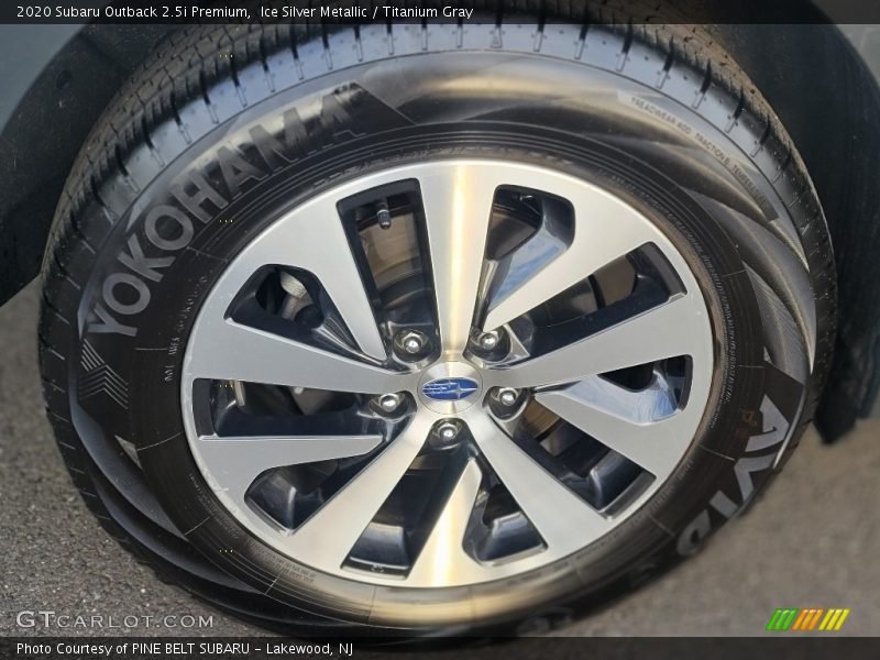 Ice Silver Metallic / Titanium Gray 2020 Subaru Outback 2.5i Premium