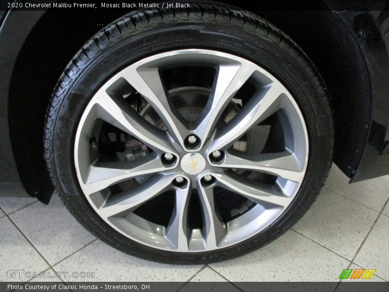 Mosaic Black Metallic / Jet Black 2020 Chevrolet Malibu Premier