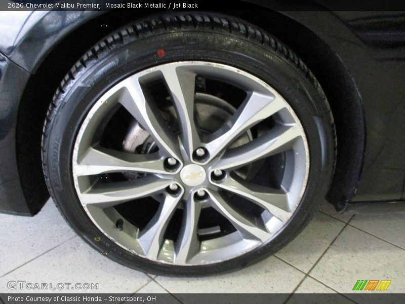 Mosaic Black Metallic / Jet Black 2020 Chevrolet Malibu Premier