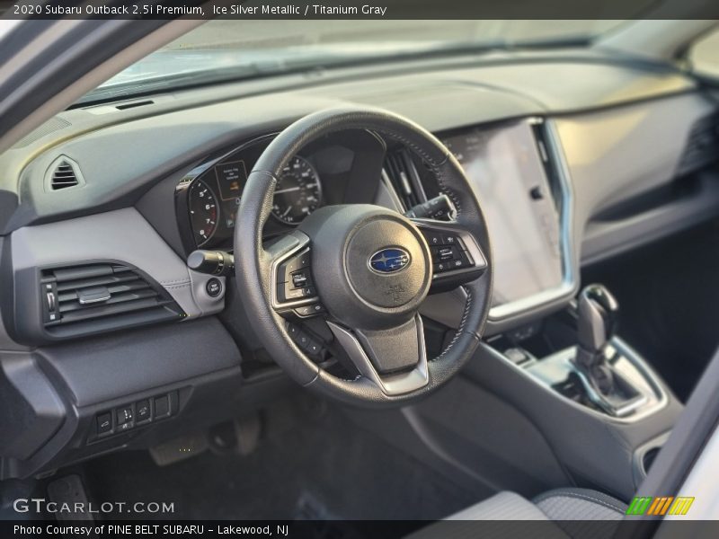 Ice Silver Metallic / Titanium Gray 2020 Subaru Outback 2.5i Premium