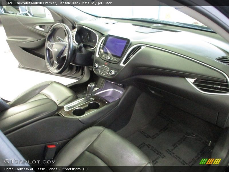 Mosaic Black Metallic / Jet Black 2020 Chevrolet Malibu Premier