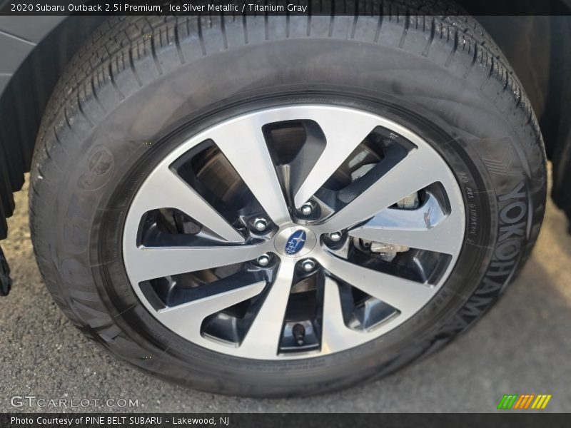 Ice Silver Metallic / Titanium Gray 2020 Subaru Outback 2.5i Premium