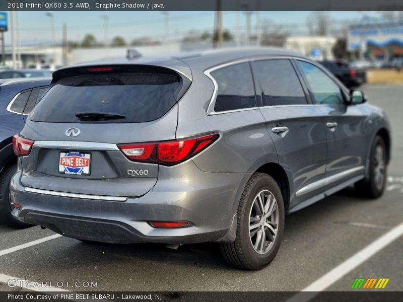 Graphite Shadow / Java 2018 Infiniti QX60 3.5 AWD