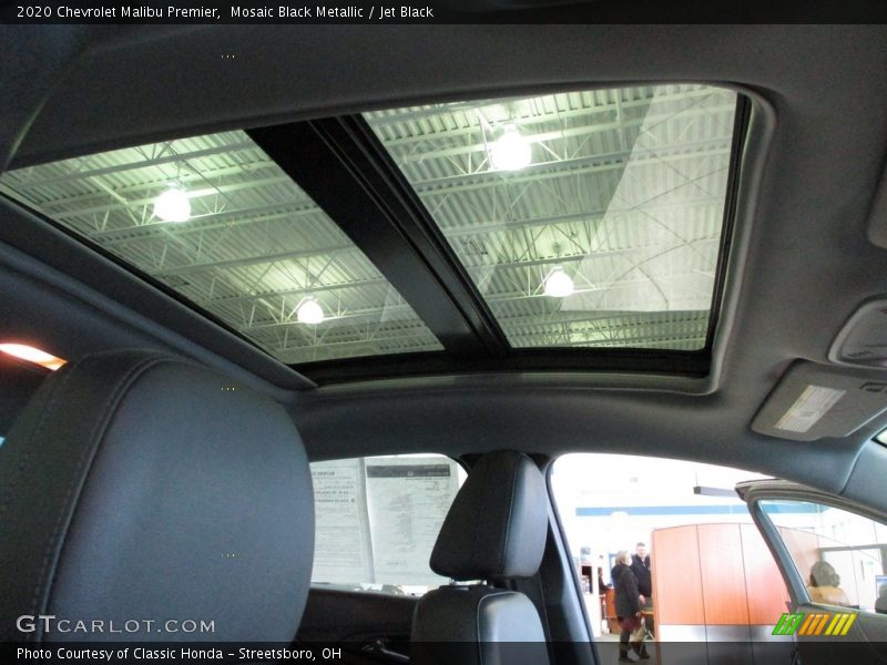 Mosaic Black Metallic / Jet Black 2020 Chevrolet Malibu Premier