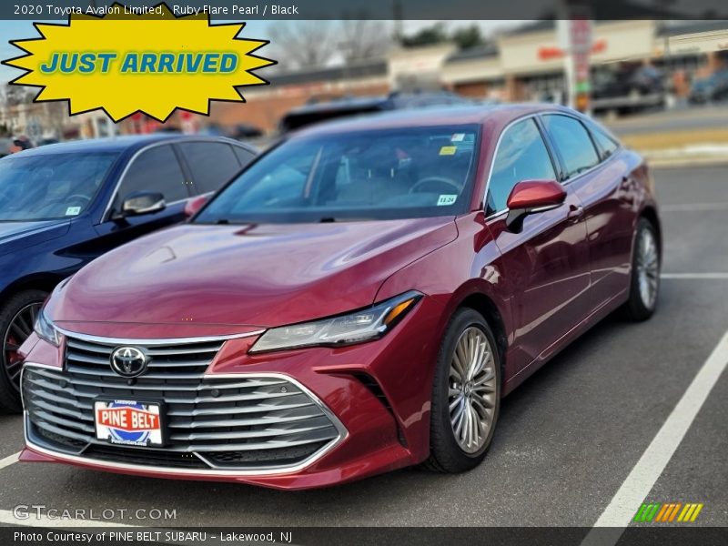 Ruby Flare Pearl / Black 2020 Toyota Avalon Limited