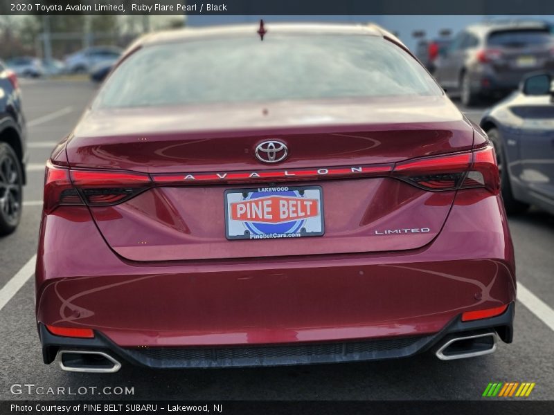 Ruby Flare Pearl / Black 2020 Toyota Avalon Limited