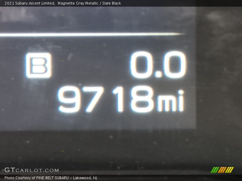 Magnetite Gray Metallic / Slate Black 2021 Subaru Ascent Limited