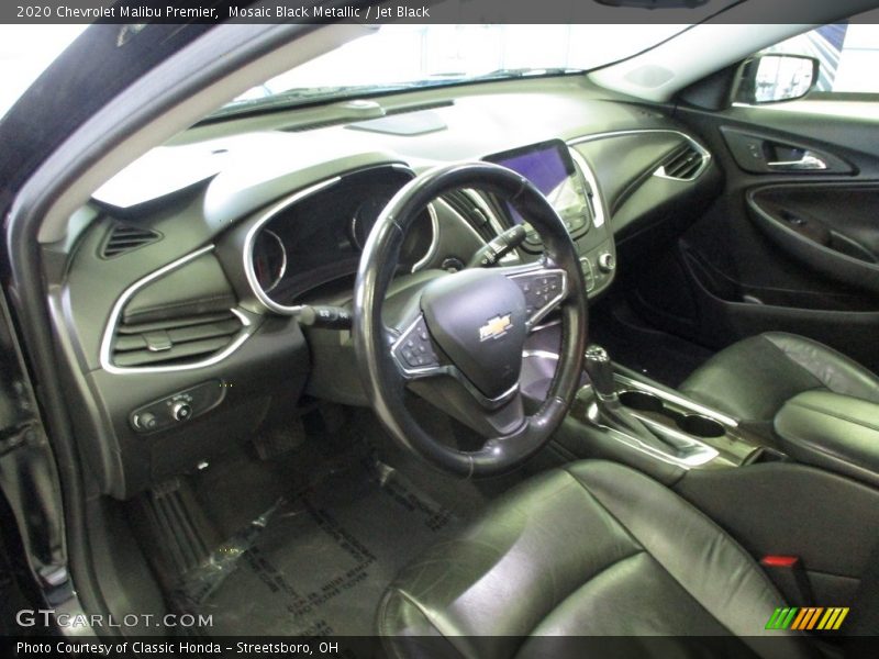 Mosaic Black Metallic / Jet Black 2020 Chevrolet Malibu Premier