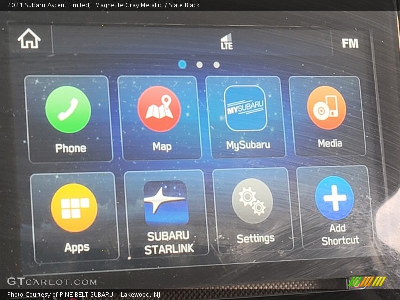 Magnetite Gray Metallic / Slate Black 2021 Subaru Ascent Limited