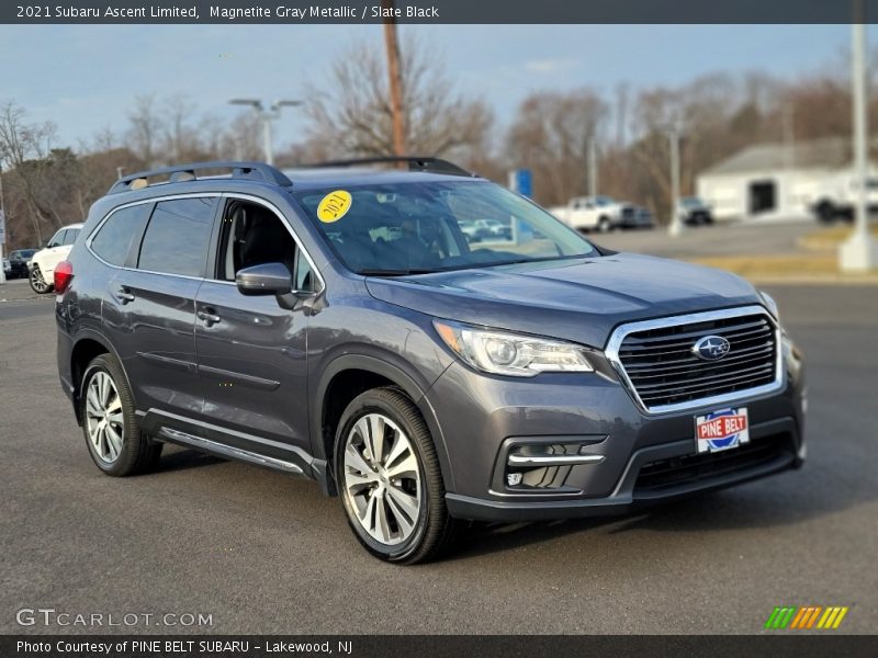 Magnetite Gray Metallic / Slate Black 2021 Subaru Ascent Limited