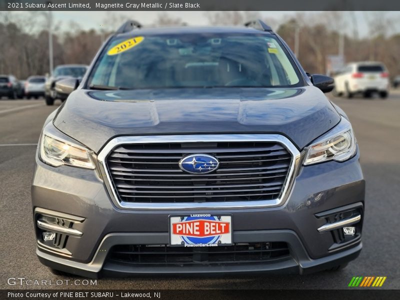 Magnetite Gray Metallic / Slate Black 2021 Subaru Ascent Limited