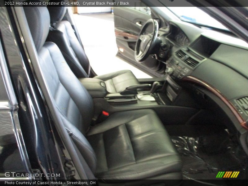 Crystal Black Pearl / Black 2012 Honda Accord Crosstour EX-L 4WD