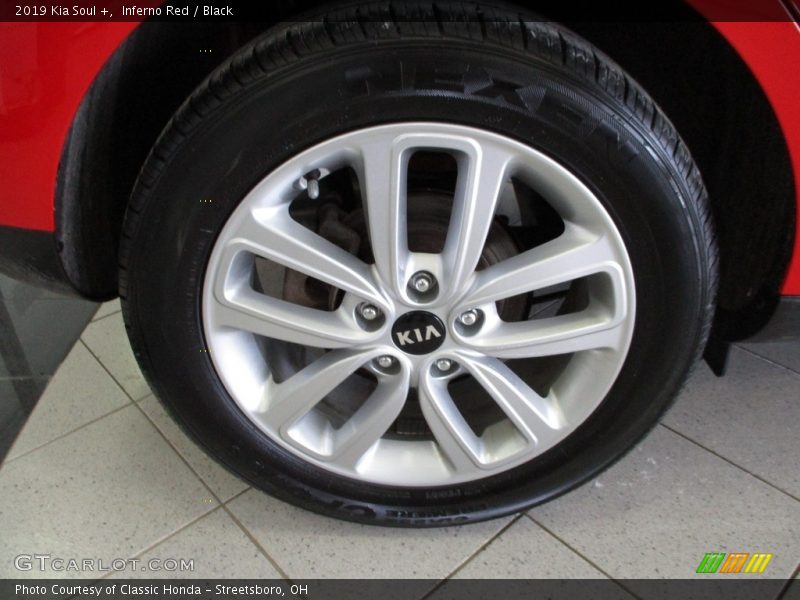 Inferno Red / Black 2019 Kia Soul +