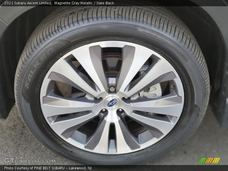 Magnetite Gray Metallic / Slate Black 2021 Subaru Ascent Limited