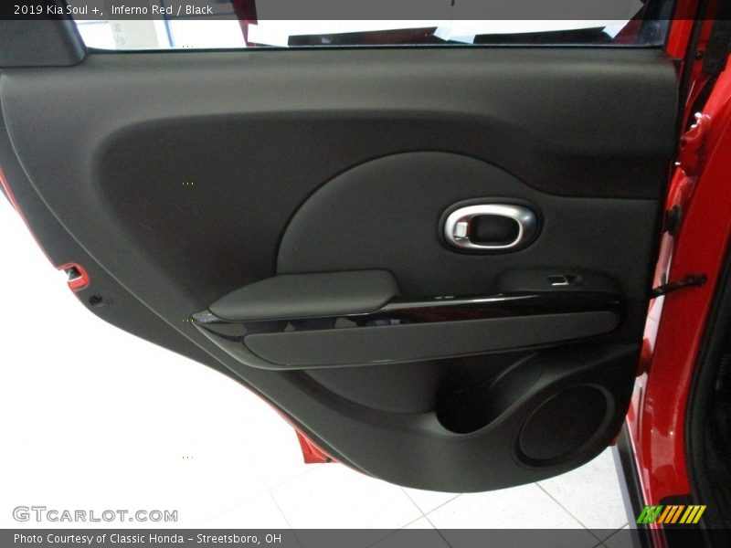 Inferno Red / Black 2019 Kia Soul +